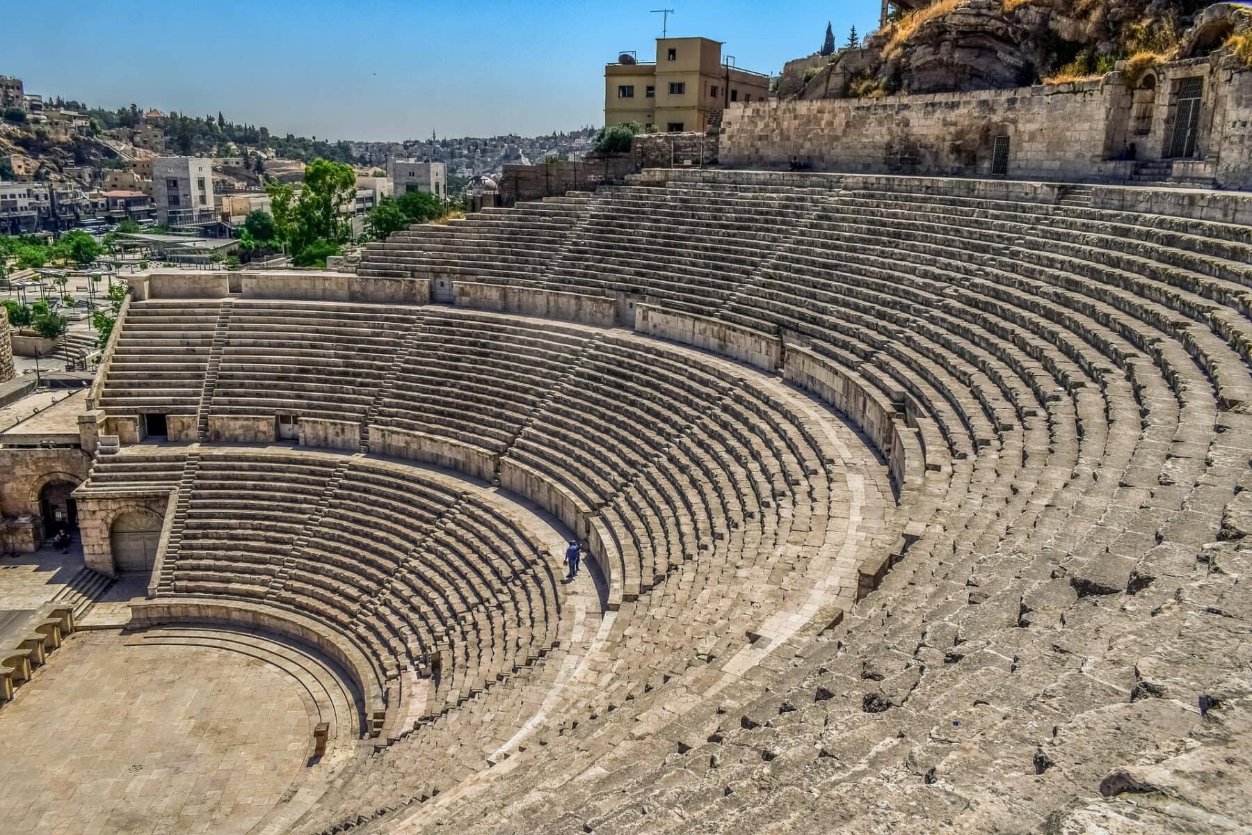 Roman Theatre in Amman, Jordan