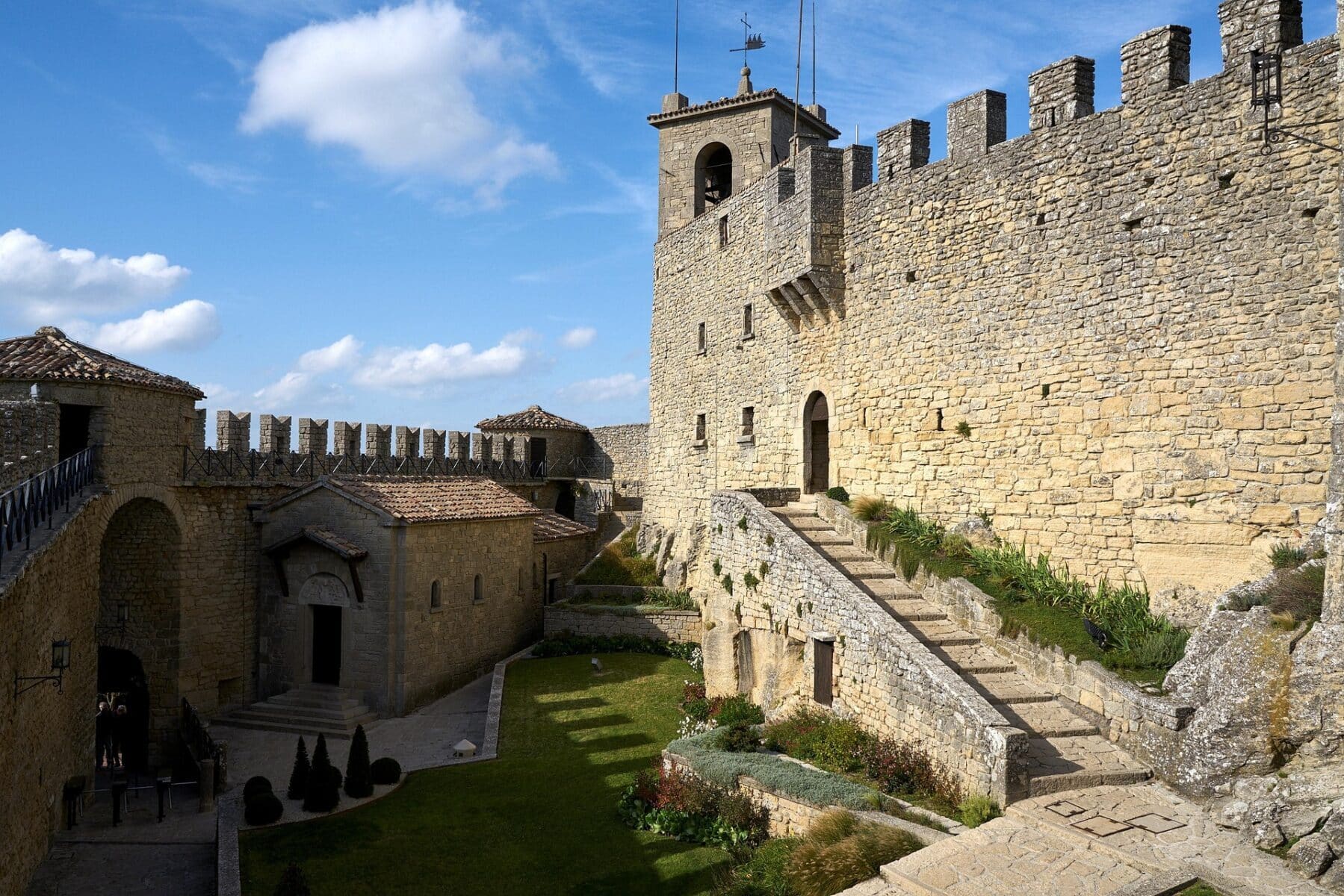 Guaita Fortress, the first tower of San Marino