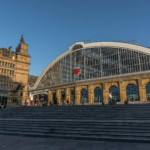 Liverpool Lime Street Station main entrance and steps