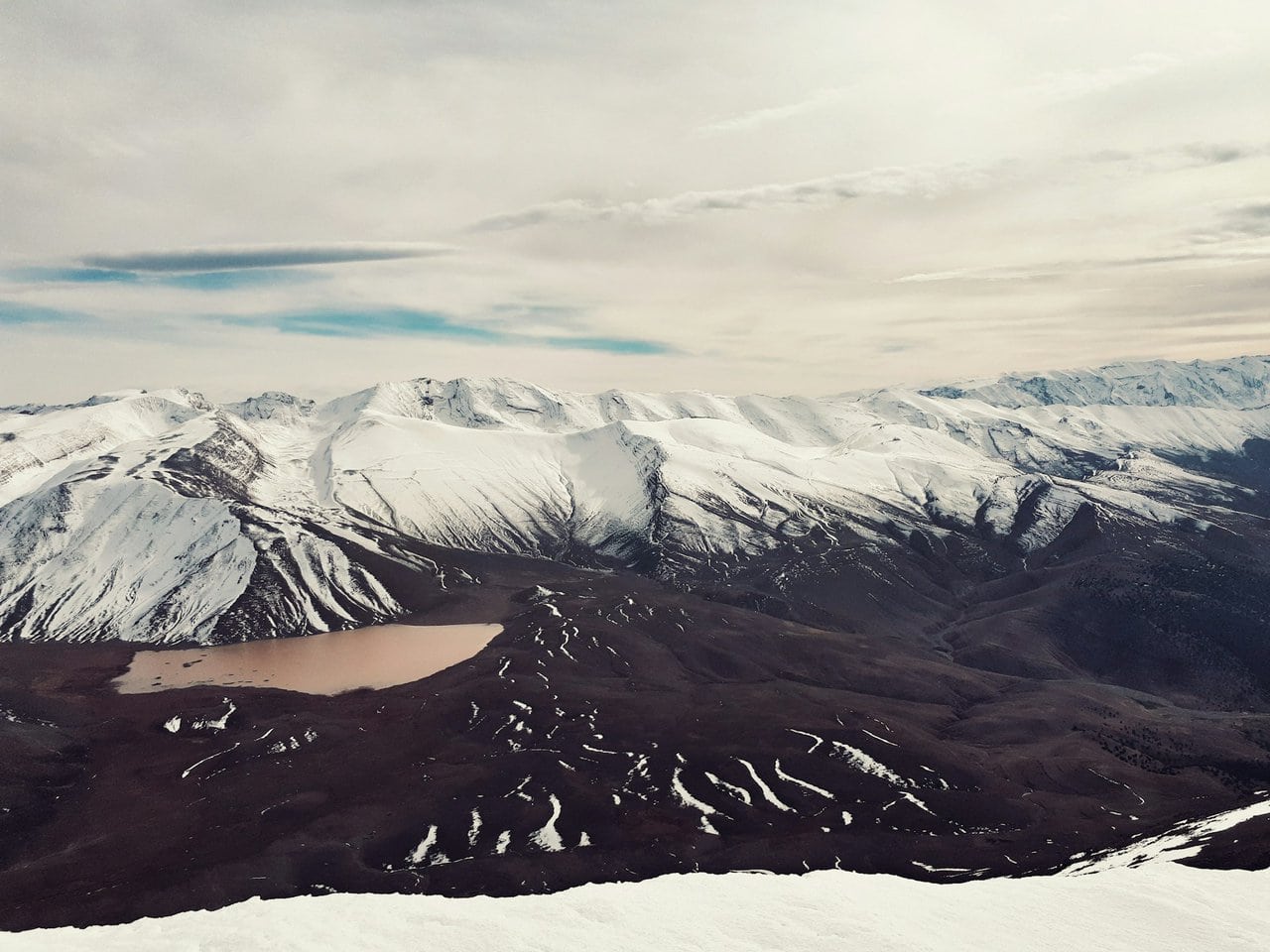 Ski resort in the Atlas Mountains Morocco with beginner slopes