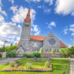 Tampere Cathedral Finland exterior summer