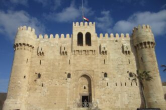 Qaitbay Citadel Alexandria Egypt historic fortress