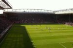 Anfield Stadium Liverpool interior football match