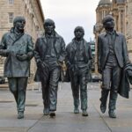 Beatles statue Liverpool waterfront