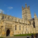 Gloucester Cathedral Harry Potter filming location Hogwarts corridors fantasy style image