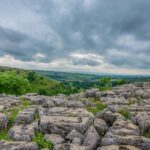 Malham Cove limestone pavement Harry Potter Deathly Hallows filming location Yorkshire