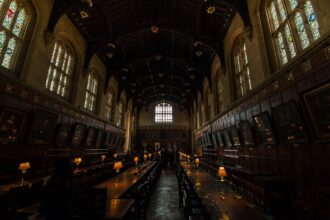Oxford Christ Church Great Hall Harry Potter Hogwarts dining hall filming location