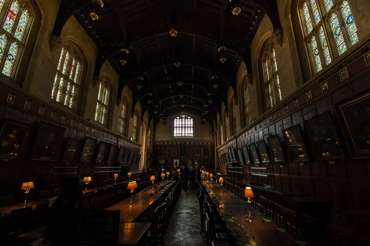 Oxford Christ Church Great Hall Harry Potter Hogwarts dining hall filming location