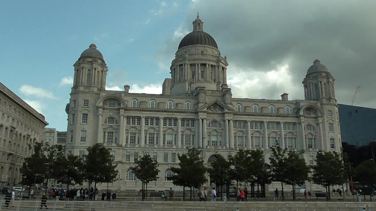 Royal Liver Building Liverpool waterfront