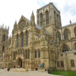 York Minster landmark seen on a hop on hop off bus tour route in York
