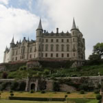 Inverness Castle overlooking the River Ness in the Scottish Highlands