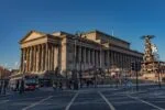 St George’s Hall Liverpool exterior in the cultural quarter near Lime Street Station