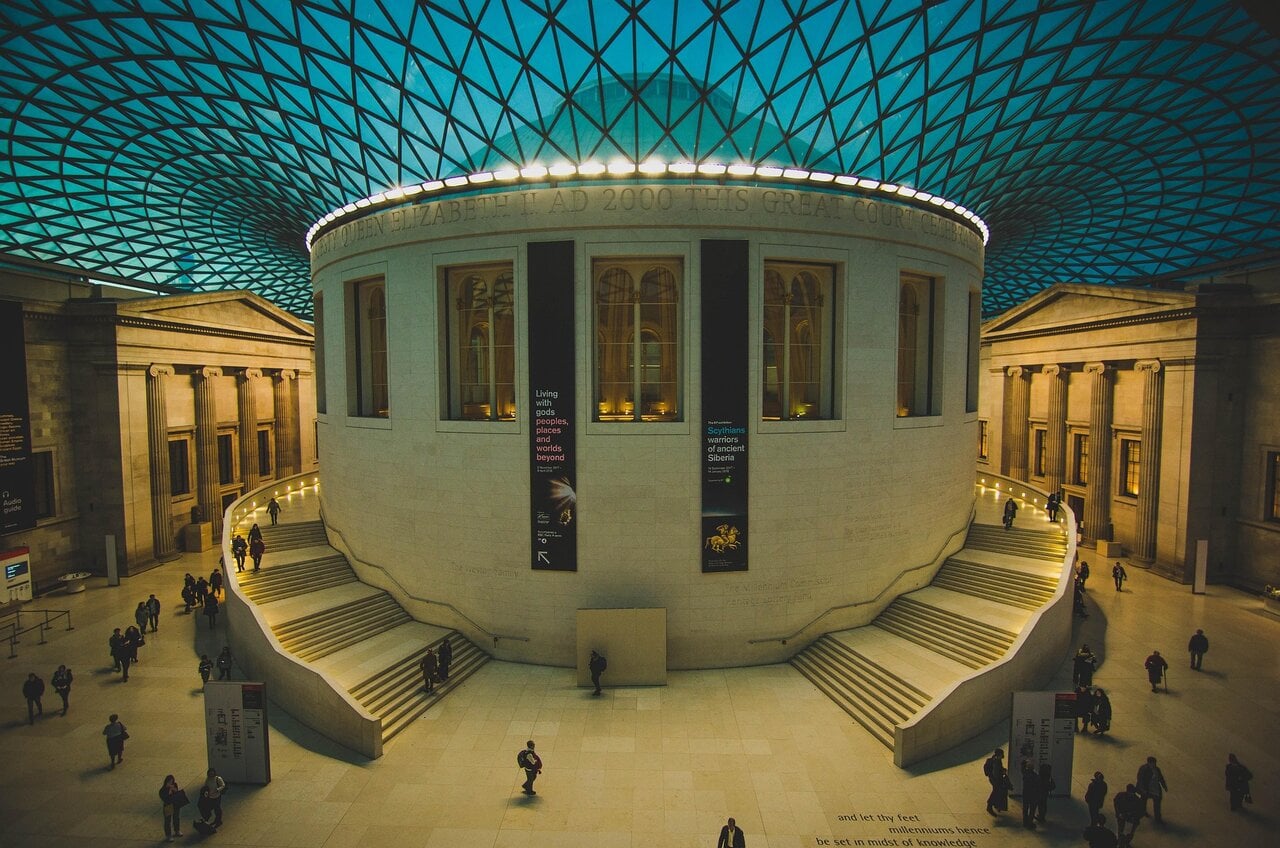 British Museum Great Court interior London