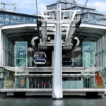 IFS Cloud Cable Car station at Royal Docks London