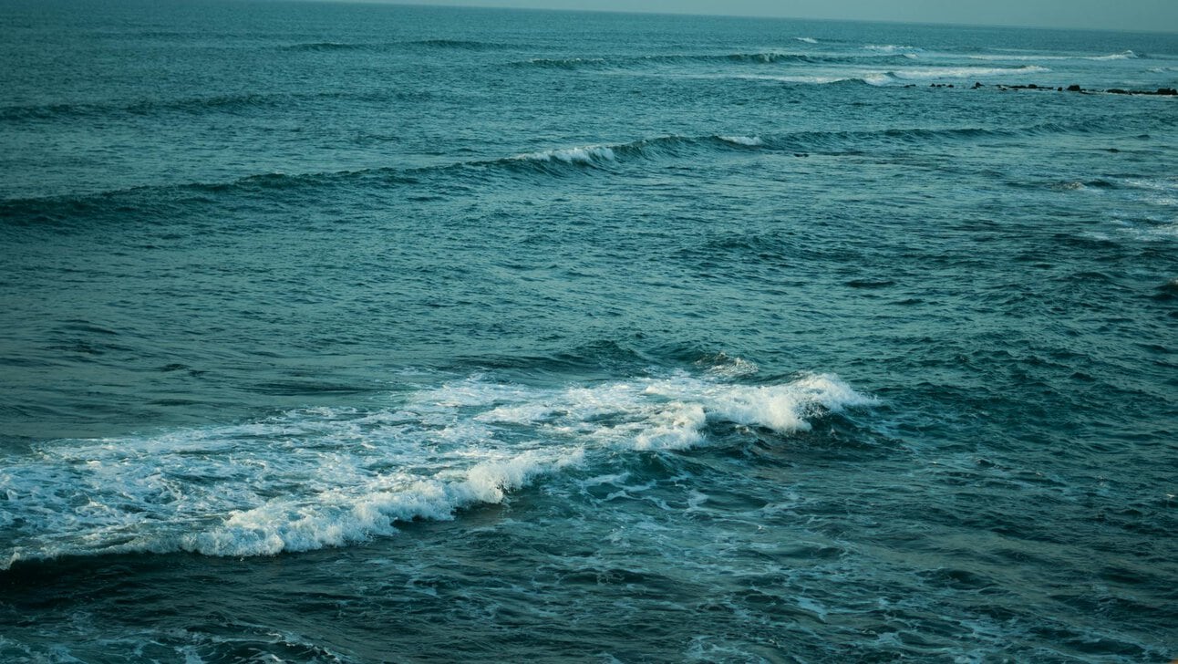 Saronic Gulf sea waves Athens to Methana ferry route