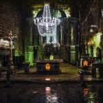 Underground chapel in Wieliczka Salt Mine near Kraków