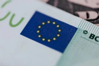 Schengen visa in passport for European travel