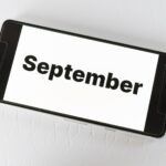 Best places to visit in September shown on smartphone screen