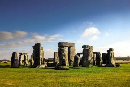 Stonehenge stone circle in Wiltshire England prehistoric monument