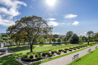 Aberdeen park by River Dee with walking paths and gardens things to do in Aberdeen
