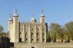 The White Tower at the Tower of London historic fortress in London