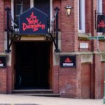 York Dungeon entrance on Clifford Street in York city centre