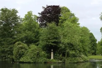 Althorp House and estate grounds in Northamptonshire, former home of Princess Diana