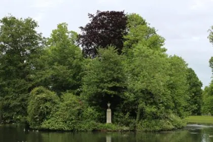 Althorp House and estate grounds in Northamptonshire, former home of Princess Diana