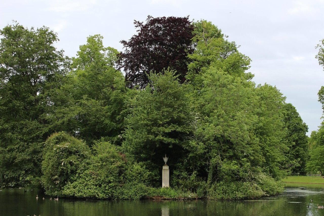 Althorp House and estate grounds in Northamptonshire, former home of Princess Diana