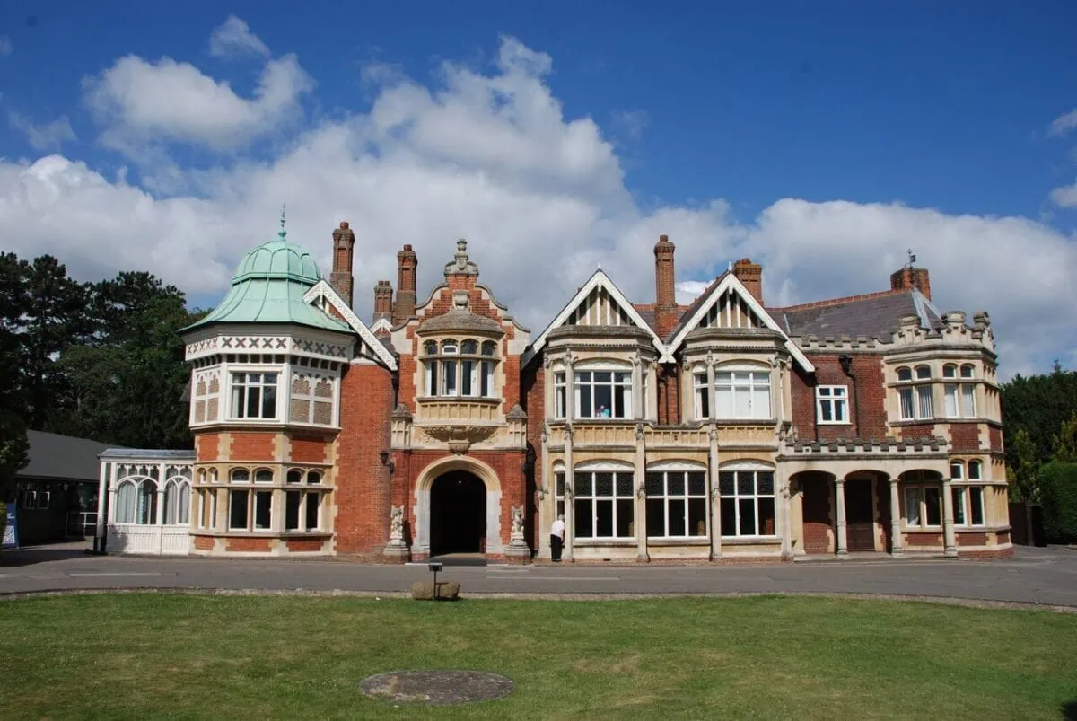 Historic Bletchley Park mansion, home of Britain's Second World War codebreakers
