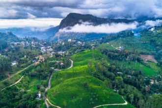 Mountain view of the Ella region.