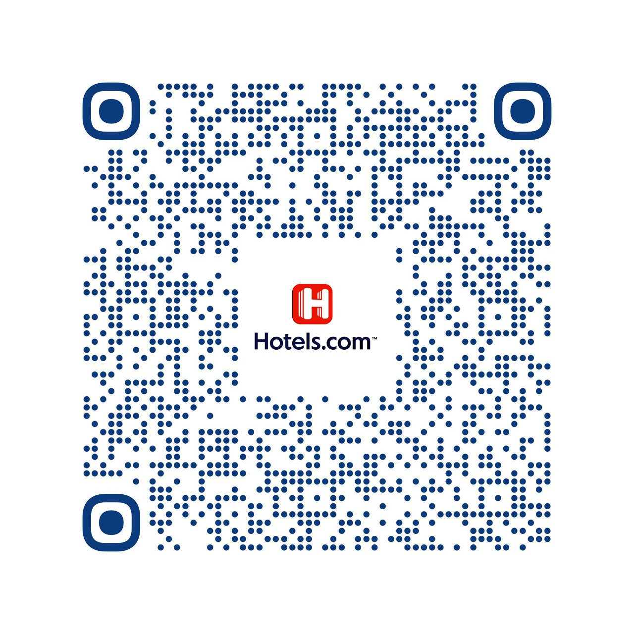 QR code to open Hotels.com bookings