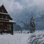 Katowice to Zakopane ski transfer route through snowy mountain landscapes