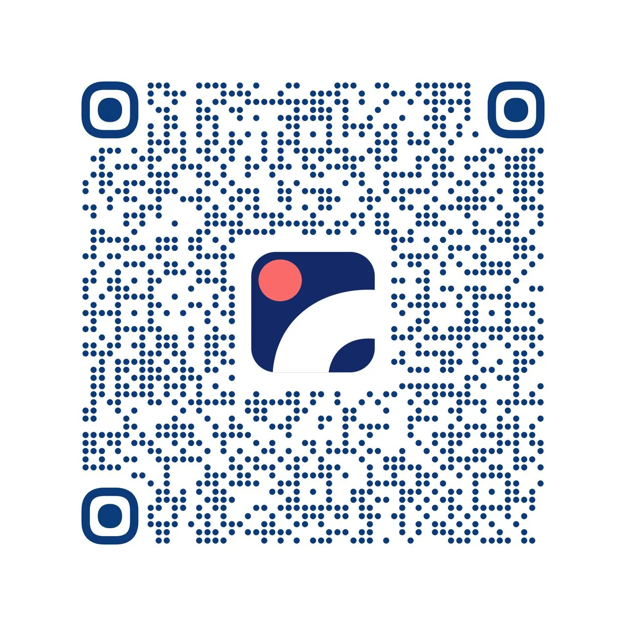 QR code to open Omio train booking