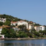 Büyükada island Istanbul scenic waterfront and hillside homes Sea of Marmara