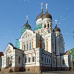 Alexander Nevsky Cathedral in Tallinn Old Town Estonia