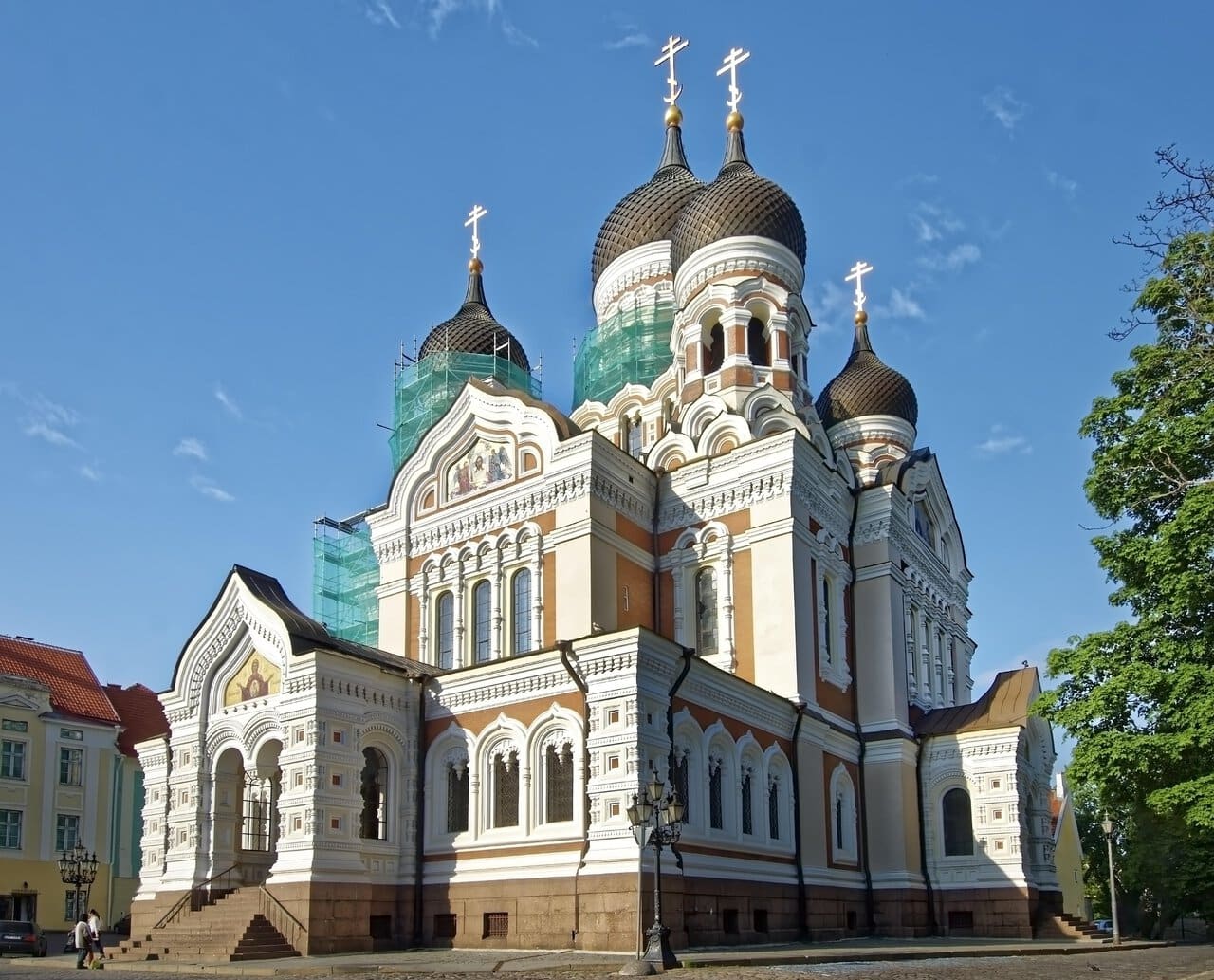 Alexander Nevsky Cathedral in Tallinn Old Town Estonia