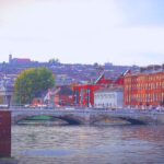 Cork city centre and River Lee