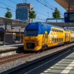 Dutch NS double-decker train representing regional rail travel for the Euregio Ticket Guide