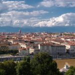 Turin skyline with Mole Antonelliana and city centre