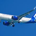 Aegean Airlines aircraft in flight