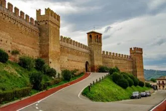 Gradara Castle near Rimini in Emilia-Romagna