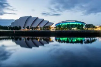 The SEC, OVO Hydro and SEC Armadillo in Glasgow
