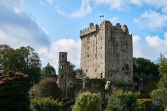 Blarney Castle near Cork, Ireland.