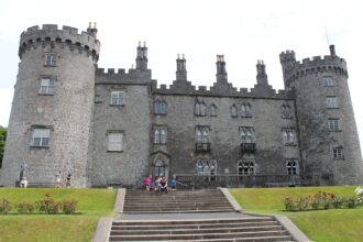 Kilkenny Castle in County Kilkenny, Ireland.