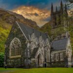 Kylemore Abbey in Connemara, County Galway.