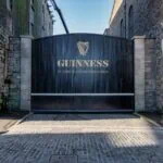 Guinness Storehouse entrance at St James's Gate in Dublin, Ireland.
