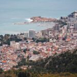 View across Budva on Montenegro's Adriatic coast