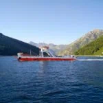Kamenari–Lepetane car ferry crossing the Bay of Kotor