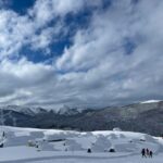Snow-covered ski slopes in Kolašin during winter